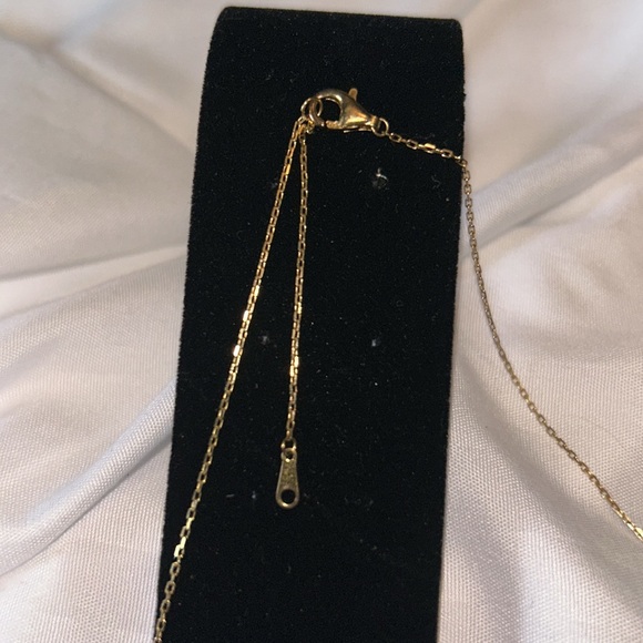 Emerald Stone Green Lucky Clover Necklace & Braclet Gold Plated W Zirconia Set - Picture 11 of 12